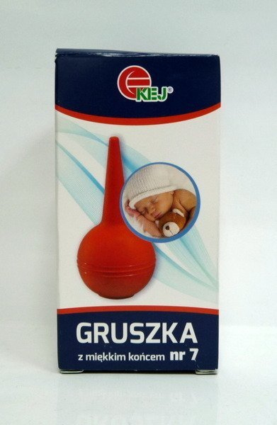 Sanity Soft-Tip Bulb Syringe No. 7 for Baby Nose & Ears 1 Piece