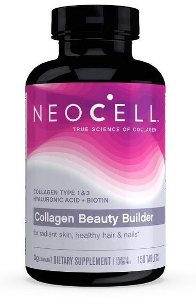 NeoCell Collagen Beauty Builder for Youthful Skin Hair and Nails 150 Tablets