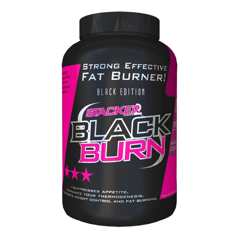 Stacker2 Europe Black Burn - 120 caps