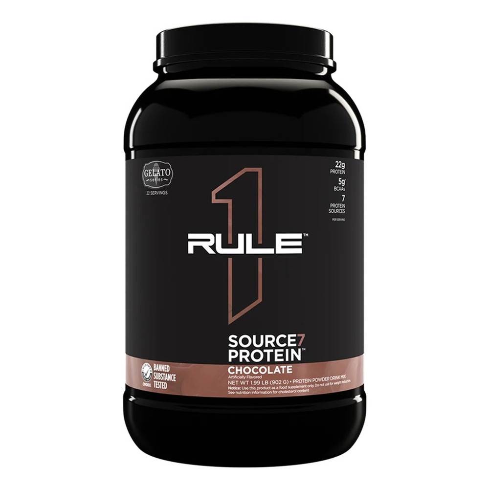 Rule One Source7 Protein, Chocolate Gelato - 902g