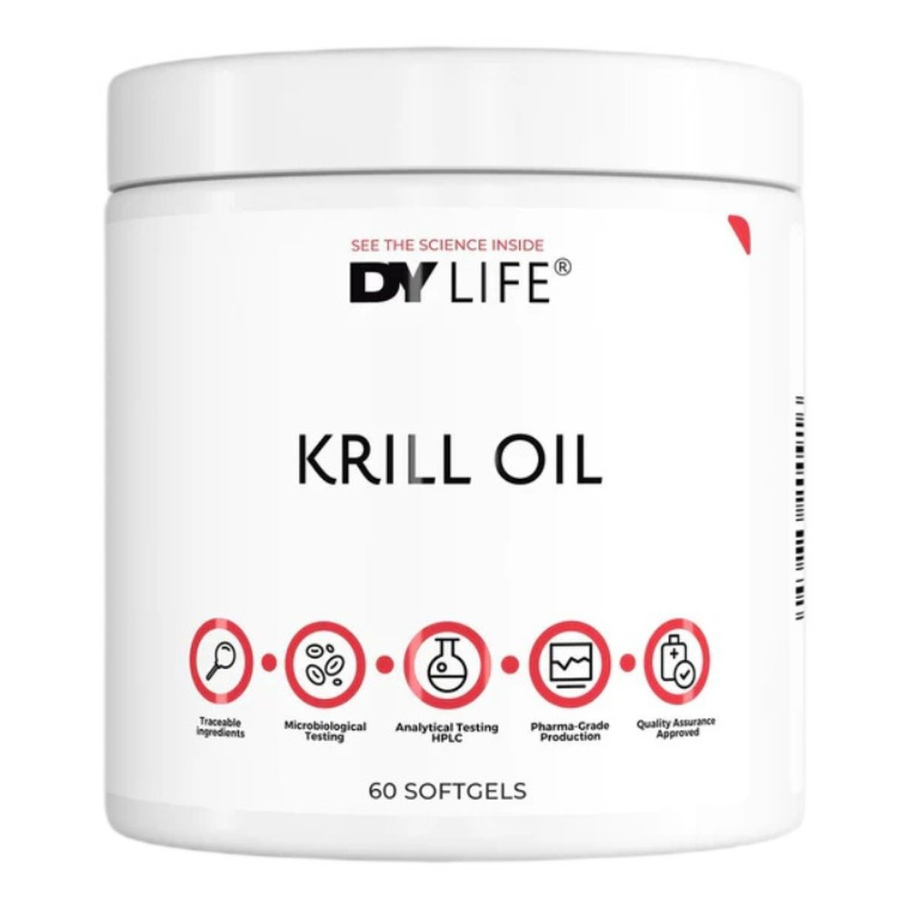 Dorian Yates DY LIFE Krill Oil 60 Softgels