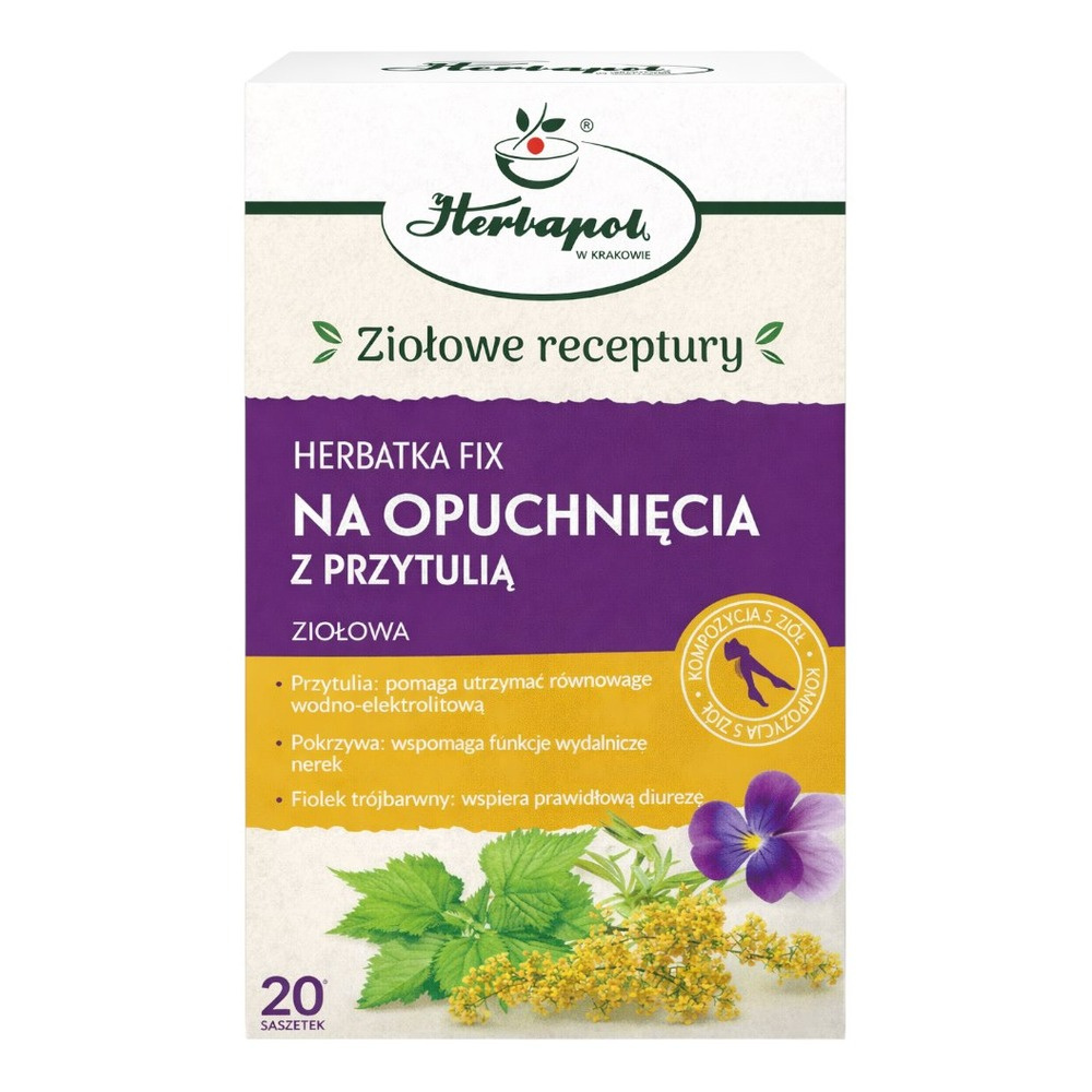 HERBAPOL KRAKÓW Cleavers Herbal Tea 20x2g