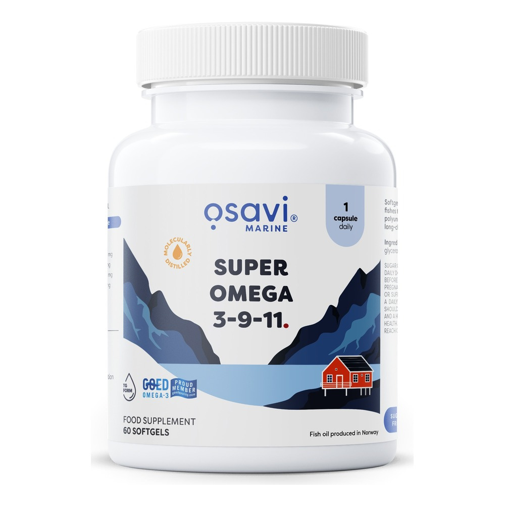 Osavi Super Omega 3-9-11 60 Softgels