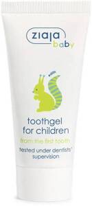 Ziaja Baby Tooth Gel for Children without Fluoride from 1 Tooth 50ml