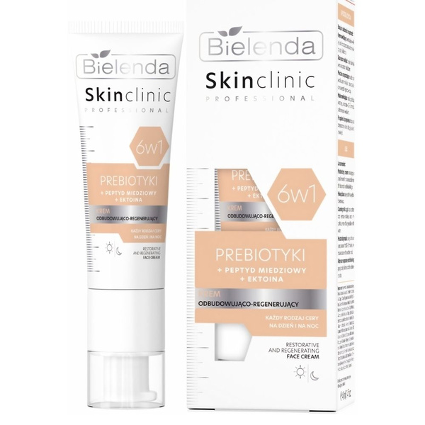 Bielenda Skin Clinic Professional Prebiotics 6-in-1 Rebuilding and Regenerating Cream 40ml