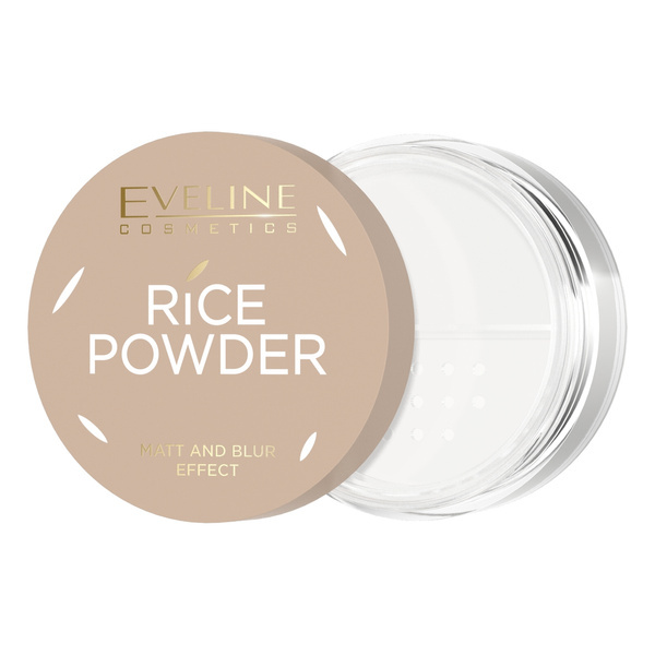 Eveline Rice Powder Matte and Blur Effect Transparent 10g