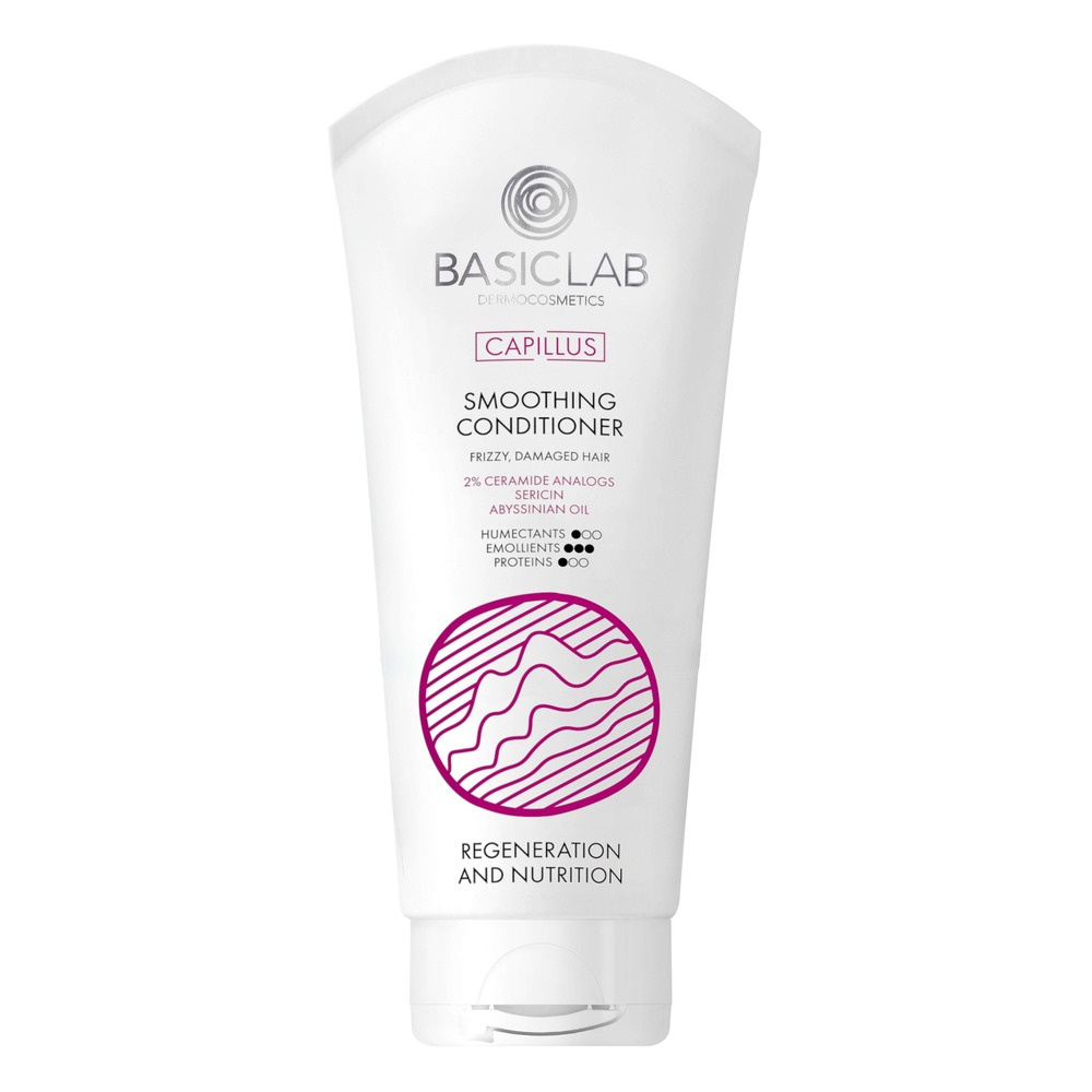 BasicLab Capillus Smoothing Conditioner for Frizzy and Damaged Hair 100 ml