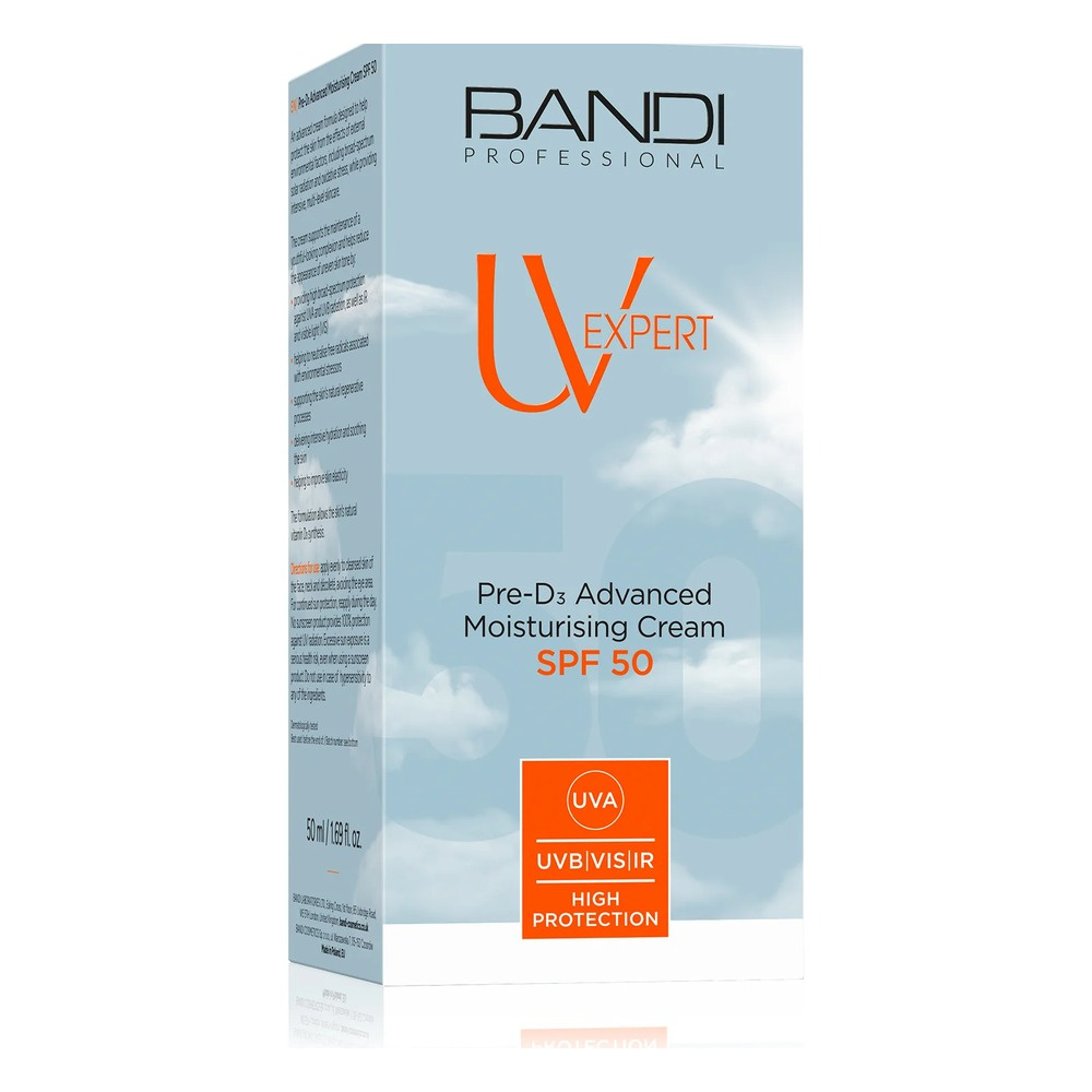 Bandi UV Expert Pre-D3 Advanced Moisturizing Cream with SPF 50 50ml
