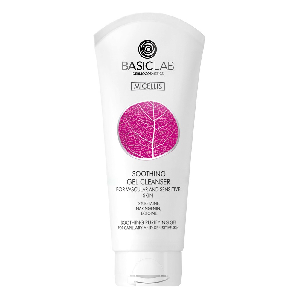 BasicLab Micellis Soothing Cleansing Gel for Vascular and Sensitive Skin 100 ml