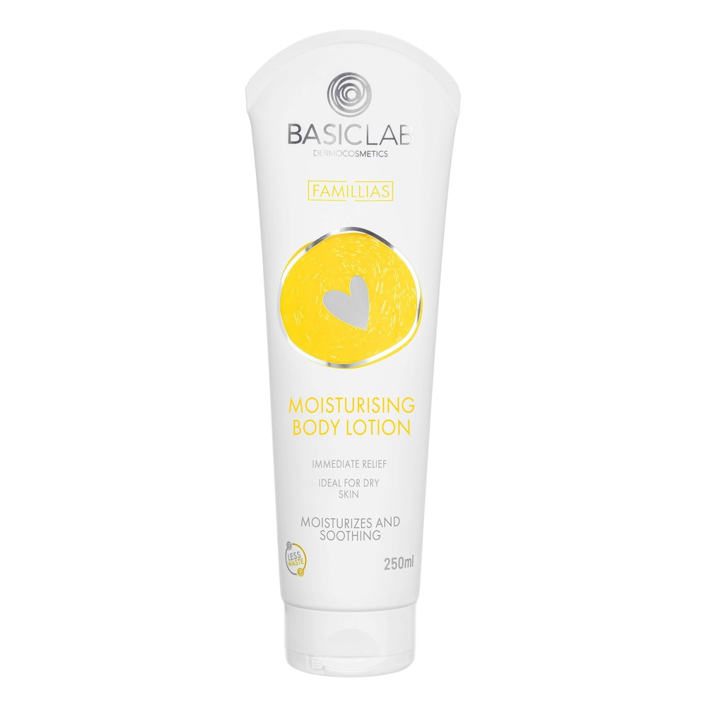 BasicLab Famillias Moisturizing Body Lotion for Dry Irritated and Atopic Skin 250ml