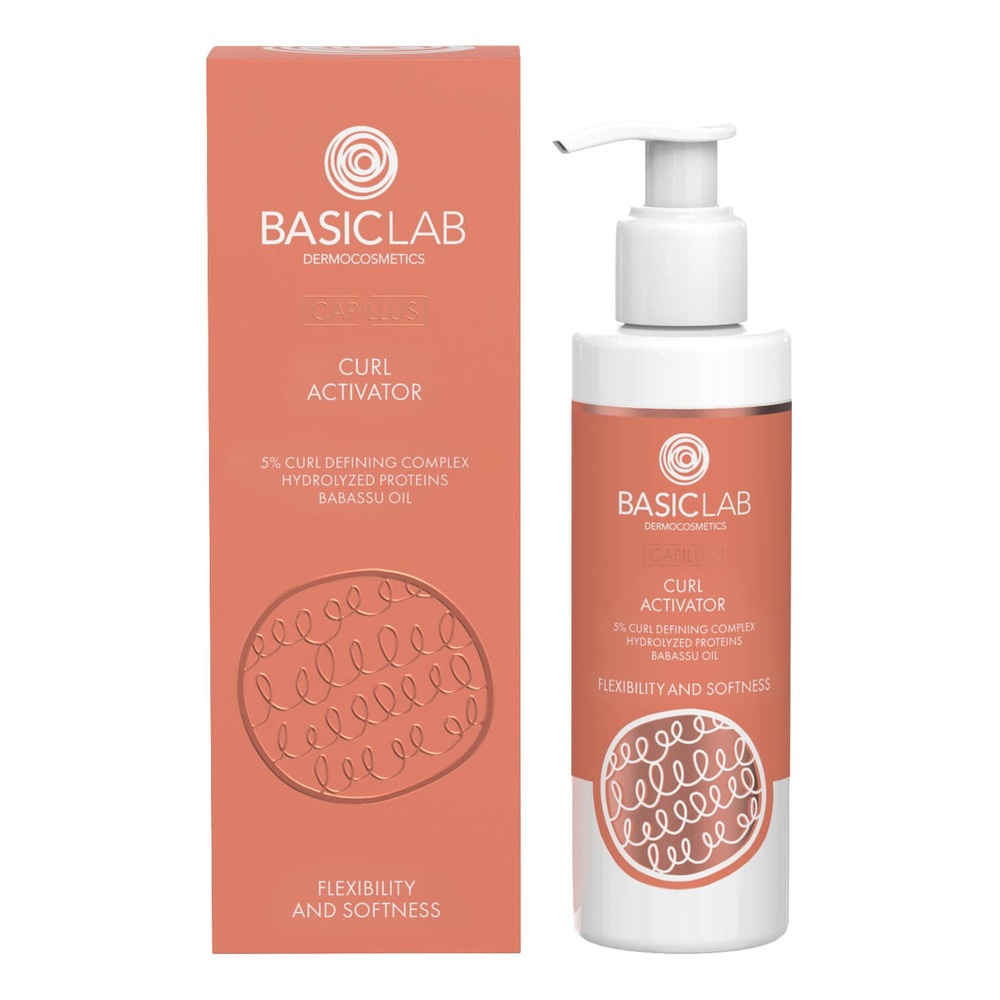 BasicLab Capillus Curl Activator Flexibility and Softness 200ml