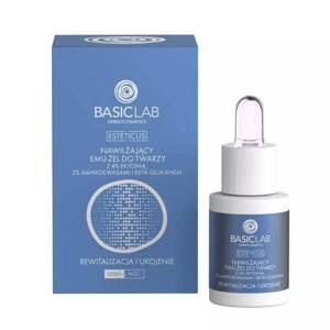 BasicLab Moisturizing Emu-Gel with 4% Ectoine and Amino Acids 15ml