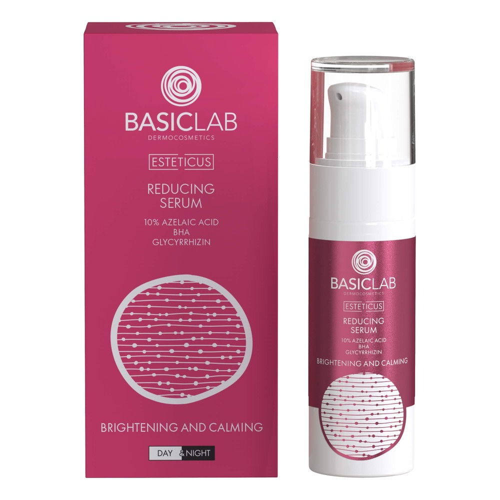 BasicLab Reducing and Brightening Serum with 10% Azelaic Acid and BHA 30ml