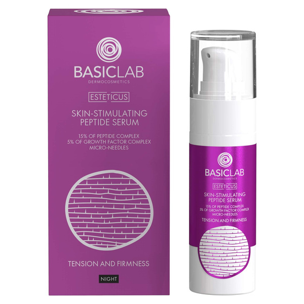 BasicLab Esteticus Anti-Aging Skin-Stimulating Peptide Serum 30ml