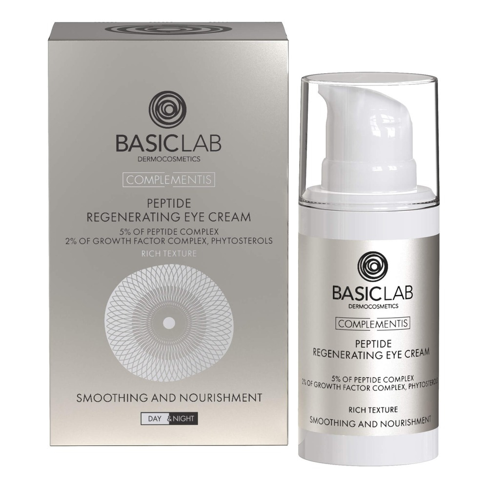 BasicLab Complementis Peptide Regenerating Eye Cream 15ml