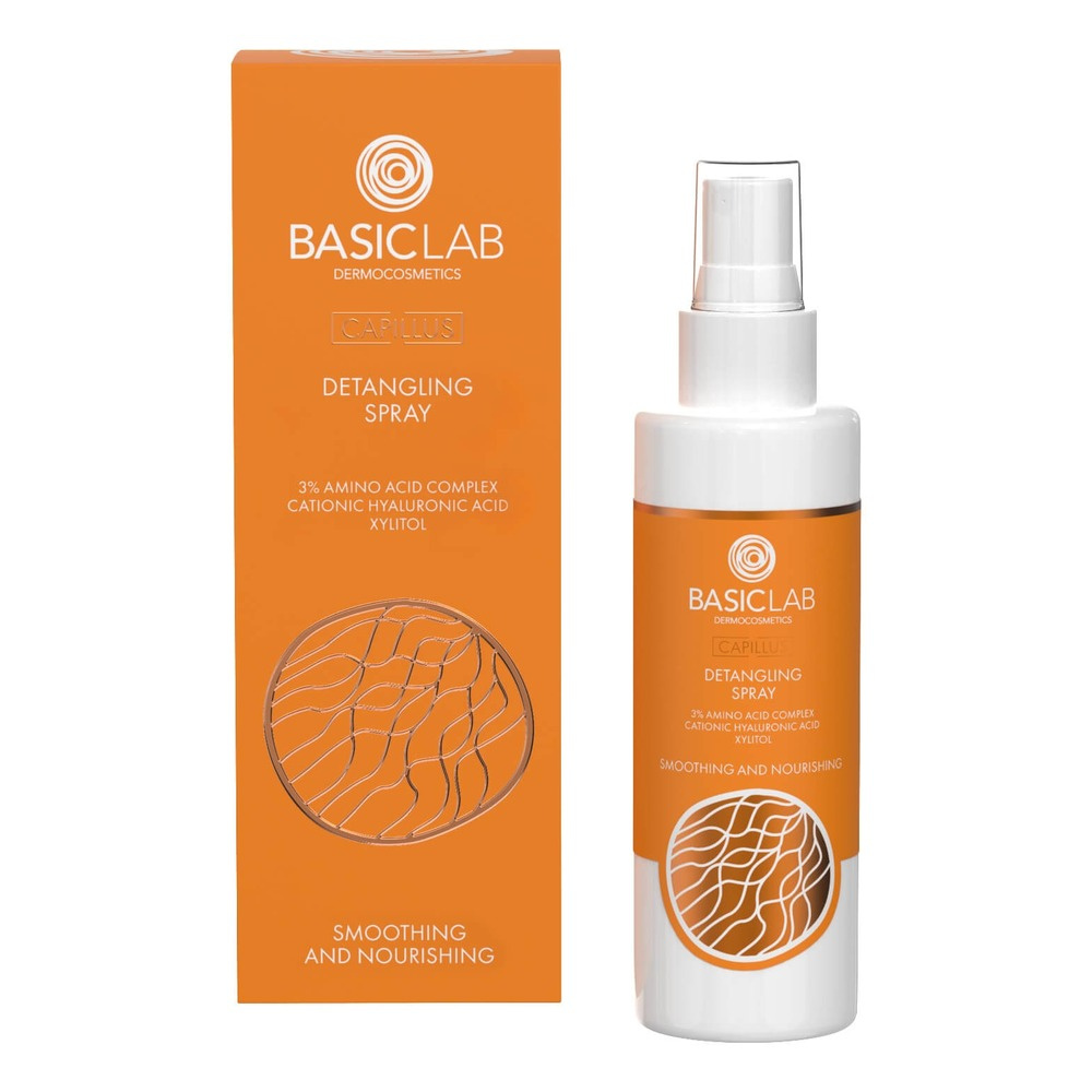 BasicLab Capillus Smoothing and Nourishing Detangling Spray 150ml