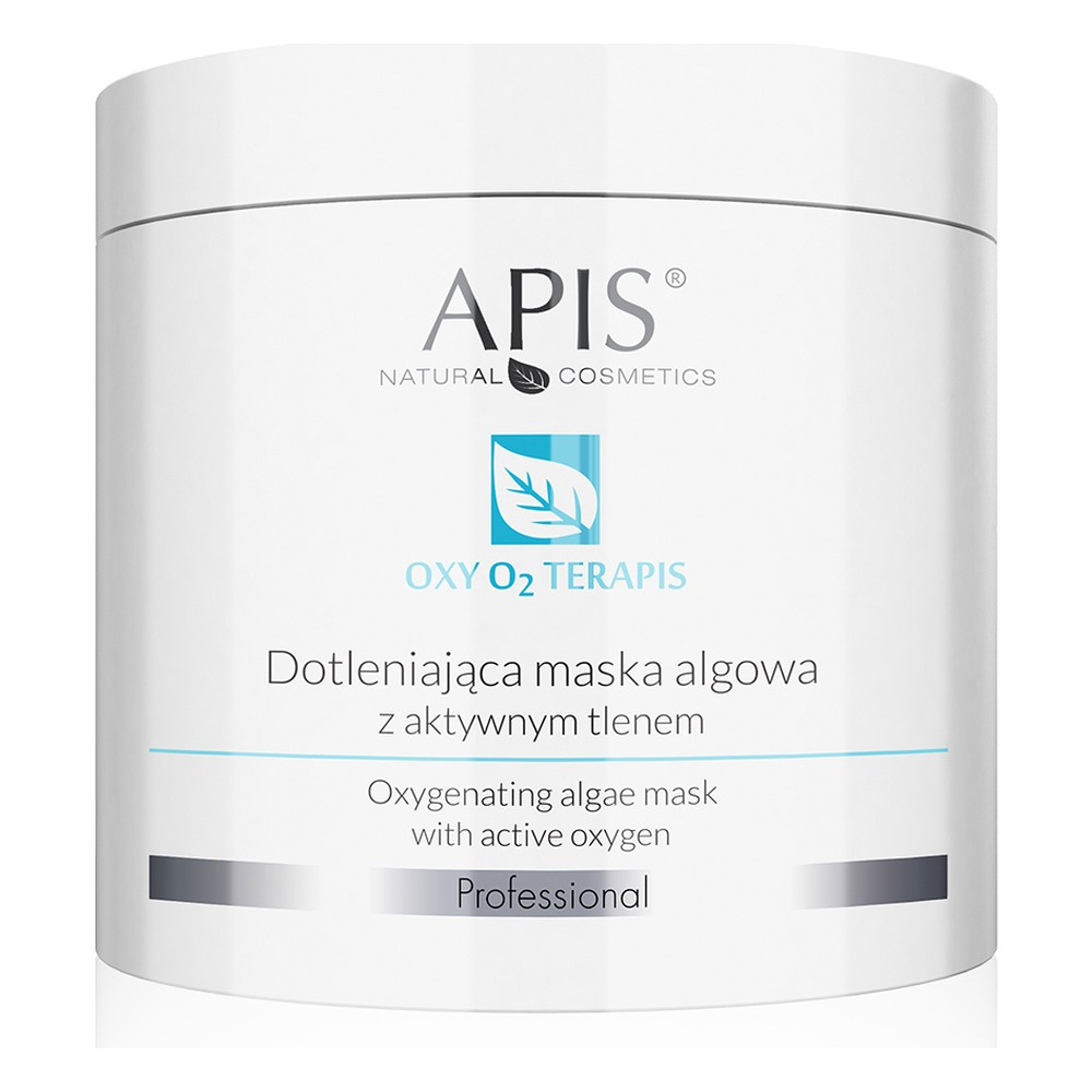 Apis Professional Oxy O2 Therapies Oxygenating Algae Mask with Active Oxygen for Gray and Tired Skin 200g