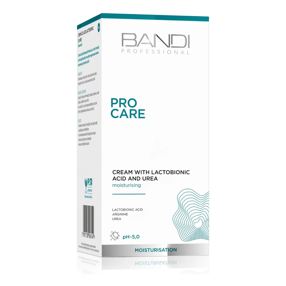 Bandi Professional Pro Care Moisturizing Cream with Lactobionic Acid and Urea 50ml