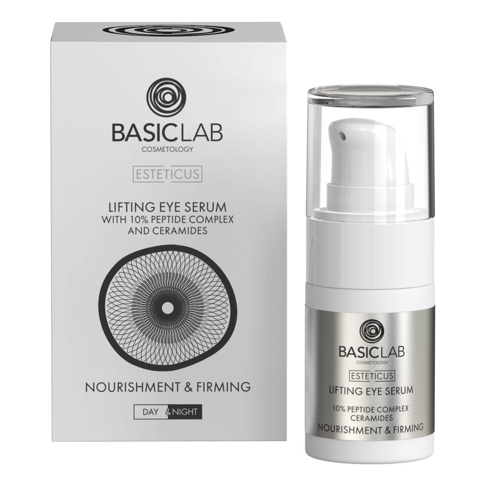 BasicLab Esteticus Lifting Eye Serum 10% Peptide Complex 15ml