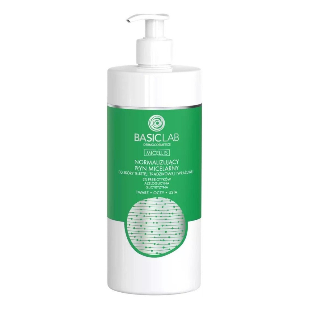 BasicLab Micellis Normalizing Micellar Water For Oily Sensitive Skin 500 ml