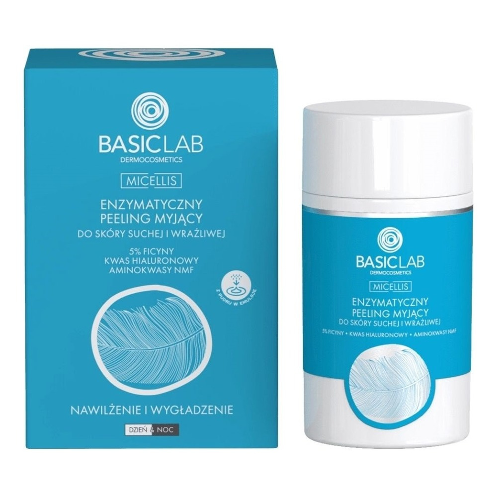 BasicLab Micellis Enzymatic Cleansing Peel for Dry Skin 35g