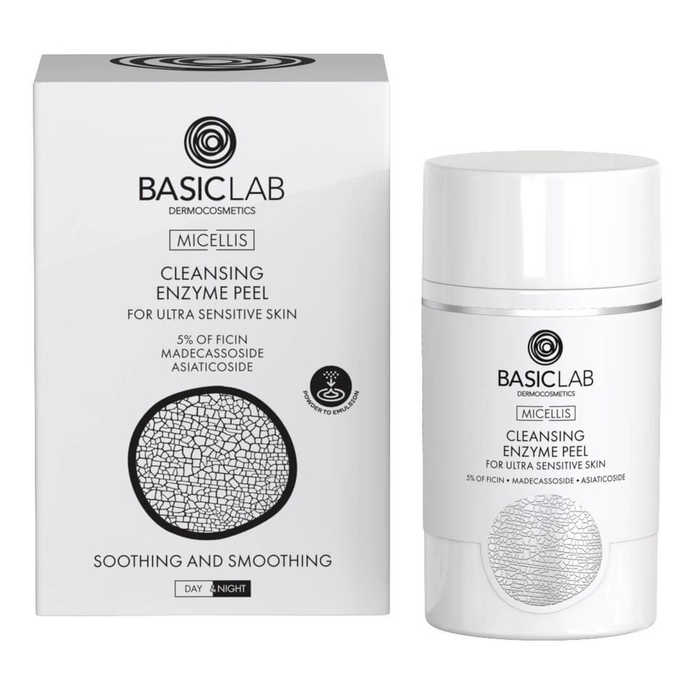 BasicLab Micellis Cleansing Enzyme Peel For Ultra Sensitive Skin 35g