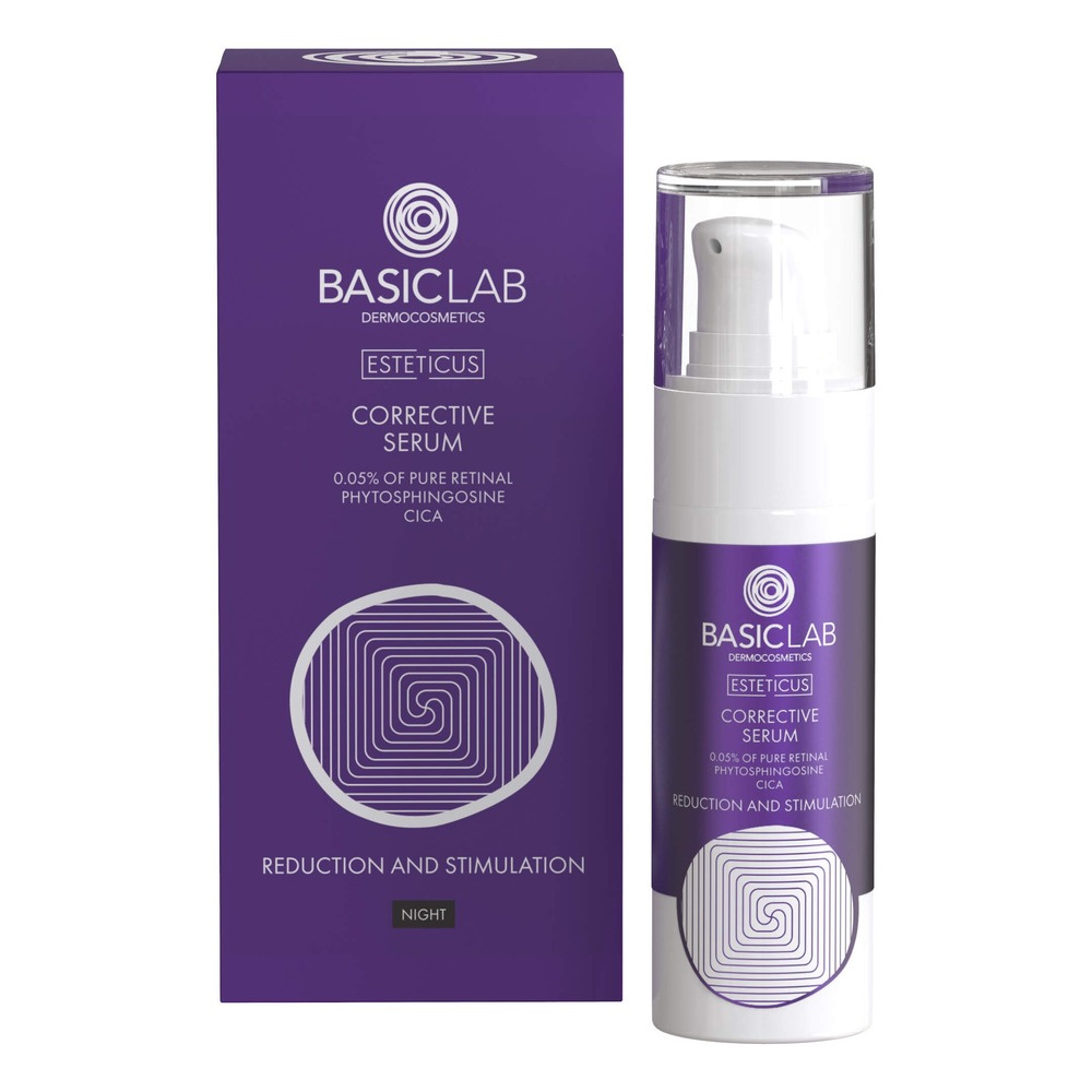 BasicLab Esteticus Corrective Serum 0.05% Pure Retinal 30ml