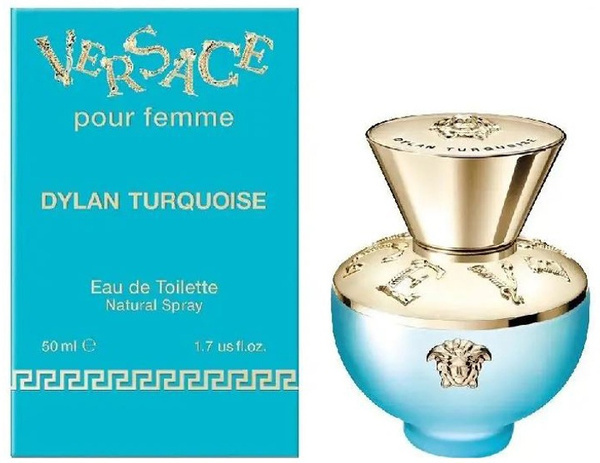 Versace Pour Femme Dylan Turquoise Eau de Toilette for Women 50ml