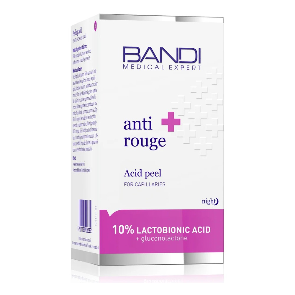 Bandi Medical Anti Rouge Acid Peeling for Capillaries 10% Lactobionic Acid 30ml