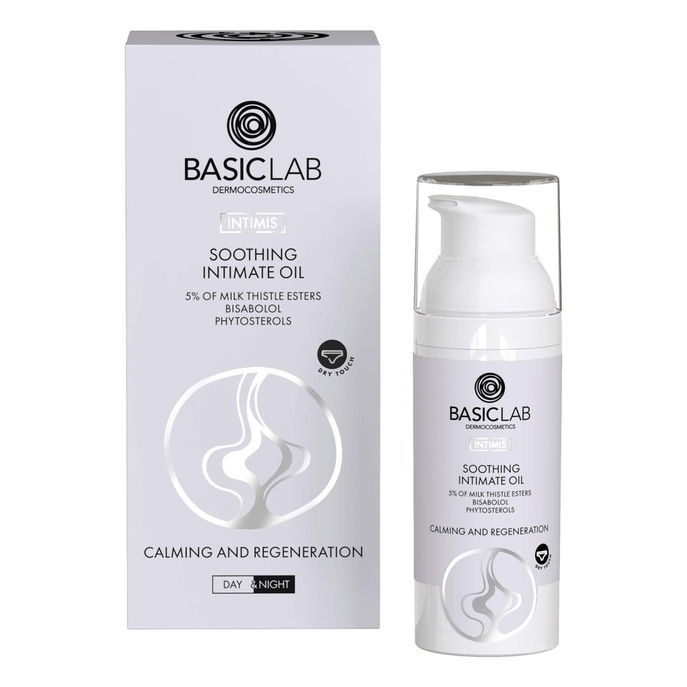 BasicLab Dermocosmetics Intimis Soothing Intimate Oil 50ml