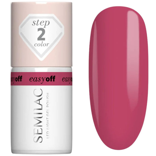 Semilac Easy Off Hybrid Gel Polish 017 Pink Coral 7ml