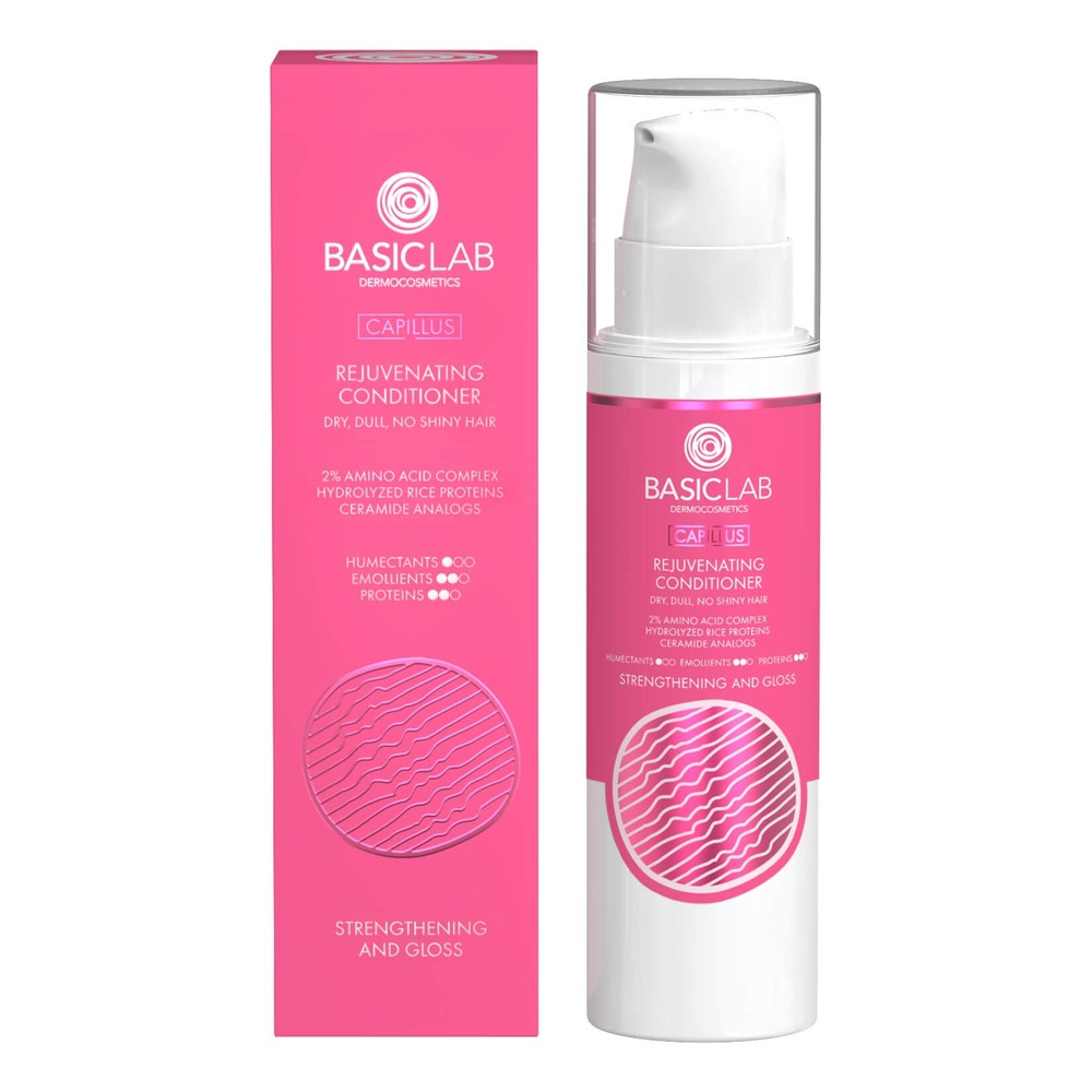 BasicLab Dermocosmetics Capillus Rejuvenating Strengthening and Gloss Conditioner 250ml