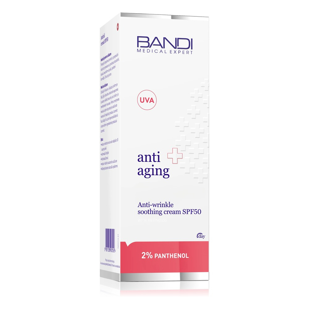 Bandi Anti Aging Anti-wrinkle Protective Cream against Skin Photoaging SPF 50 50ml