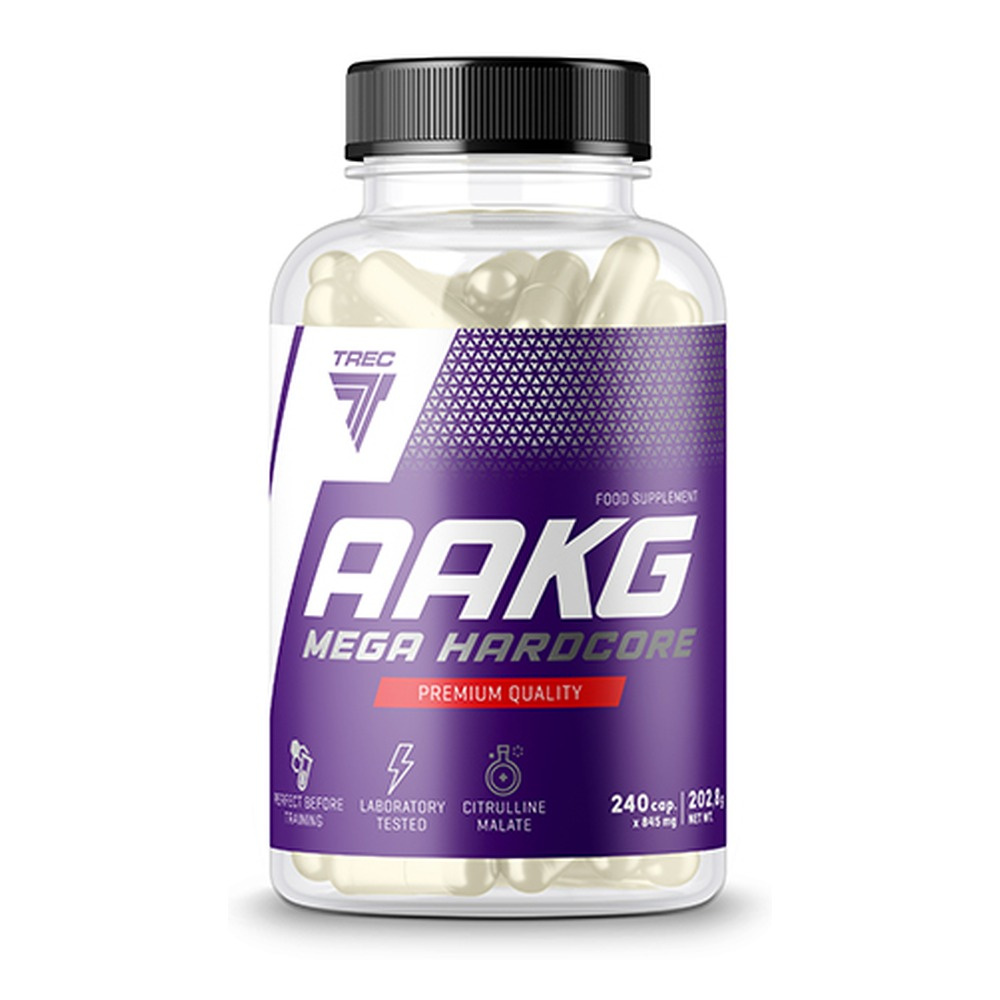 AAKG Mega Hardcore, Caps - 240 caps