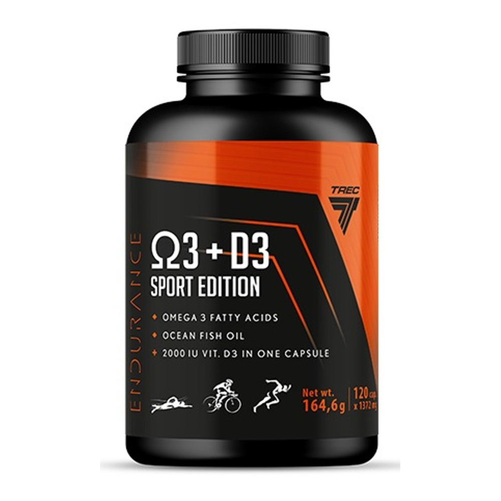 Endurance Omega 3 + D3 Sport Edition - 120 caps
