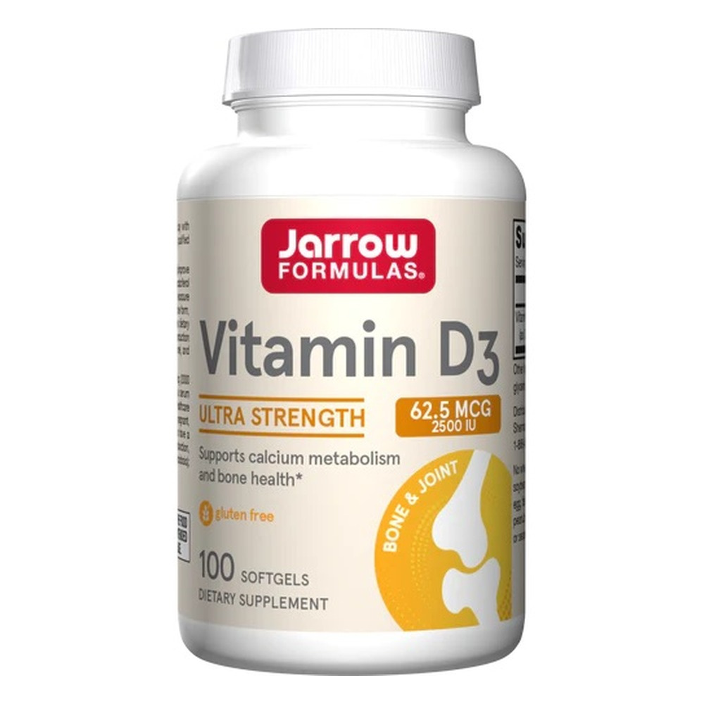 Vitamin D3, 2500 IU - 100 softgels