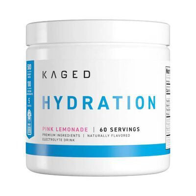 Kaged Muscle Hydration Pink Lemonade Electrolyte Powder for Hydration 294g