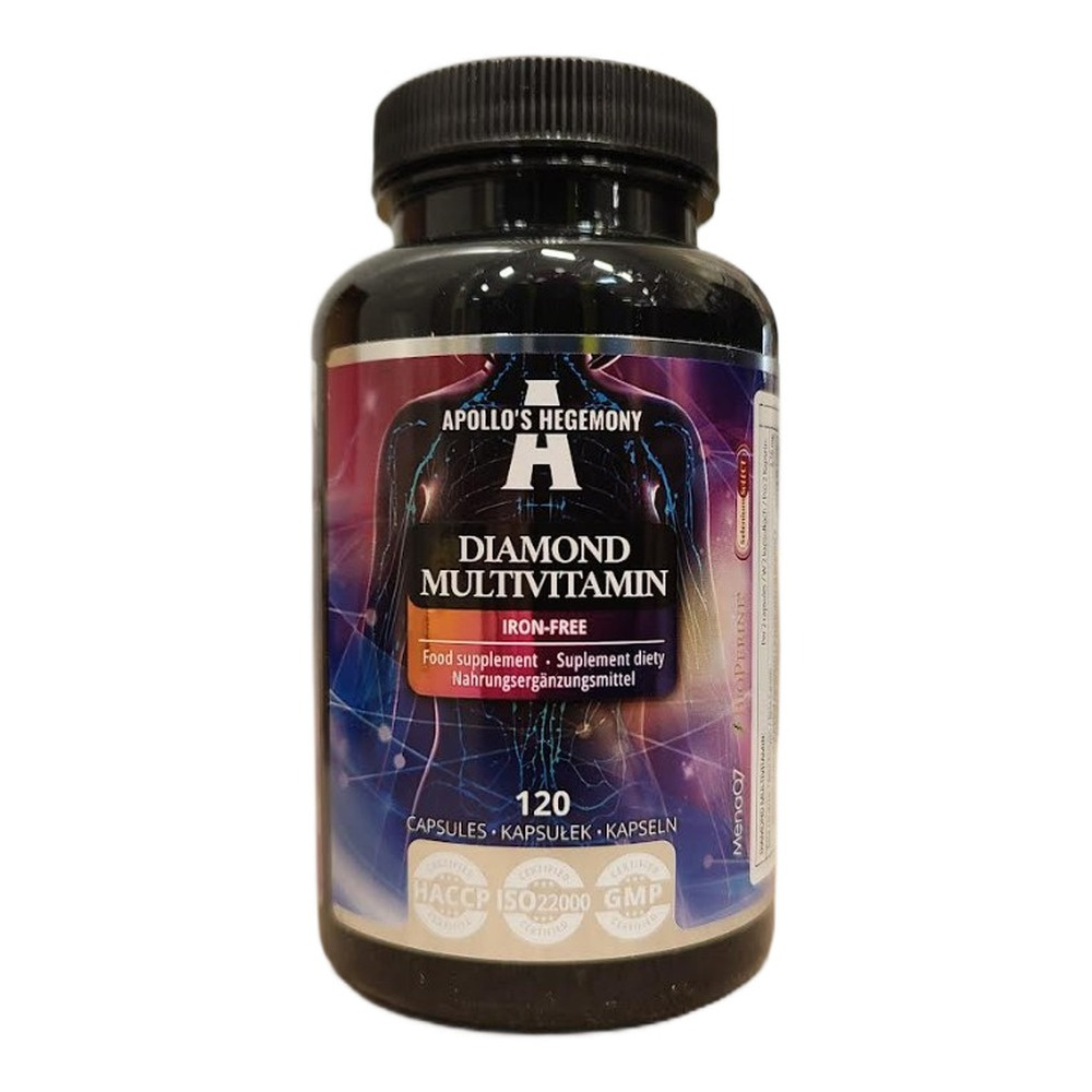Apollo's Hegemony Diamond Multivitamin Iron-Free 120 vcaps