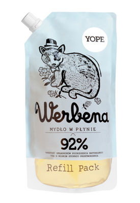 Yope Natural Moisturizing Liquid Soap with Verbena Refill 500ml