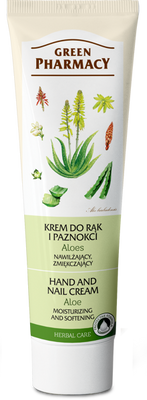 Green Pharmacy Moisturizing and Softening Hand and Nail Cream with Aloe 100ml