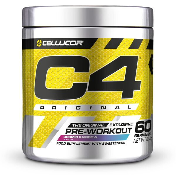 Cellucor C4 Original Cosmic Rainbow Pre-Workout Powder For Energy and Focus 414g