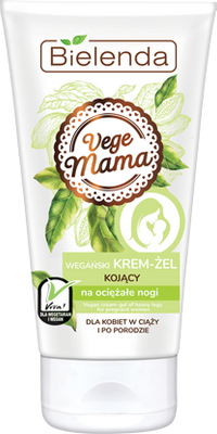 Bielenda Vege Mama Vegan Cream Soothing Gel for Heavy Legs for Pregnant Woman 125ml