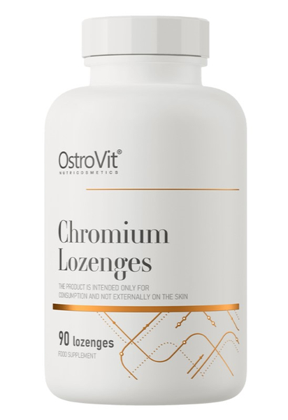 OstroVit Chromium Lozenges, Multifruit - 90 tablets