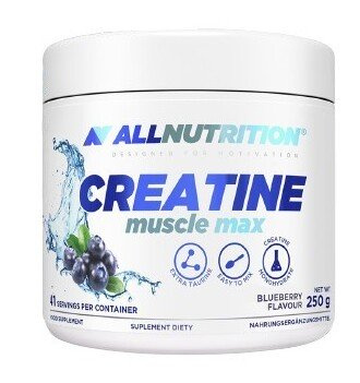 Allnutrition Creatine Muscle Max Creatine Monohydrate 250g Blueberry
