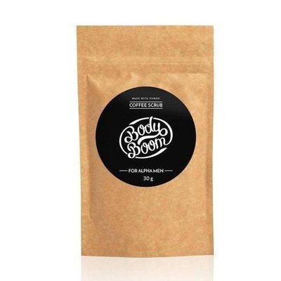 BodyBoom Alpha Male Coffee Body Scrub with Robusta Coffee 30g