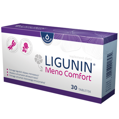 Oleofarm Ligunin Meno Comfort for Menopause Support 30 Tablets