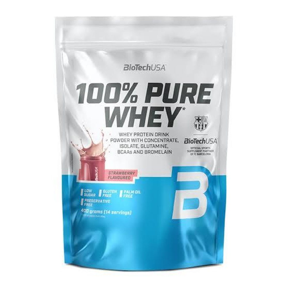 BioTechUSA 100% Pure Whey, Strawberry (EAN 5999076269549) - 400g