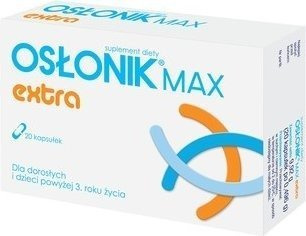 Osłonik Max Extra Lactobacillus + Saccharomyces + Inulin 20 Capsules