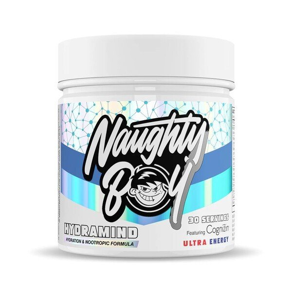 Naughty Boy Hydramind Ultra Energy Hydration and Nootropic Powder For Cognitive Function 282g