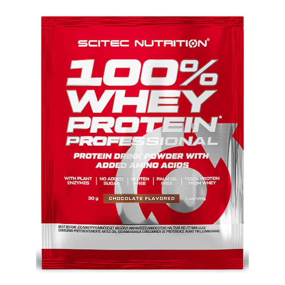 SciTec 100% Whey Protein Professional, Chocolate - 30g (1 serving)